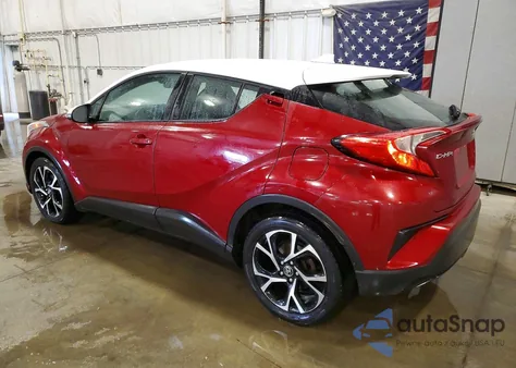 2018 Toyota C-Hr Xle from USA, damaged, VIN NMTKHMBX2JR034277